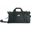600D Poly Duffel Bag with Shoe Storage 21" - Item #5520 - Black