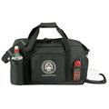 600D Poly Duffel Bag with Shoe Storage 20" - Item #5521 - Black