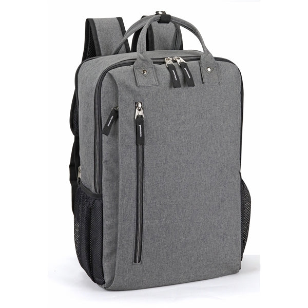 Deluxe 300D Poly Computer Backpack, Multiple Inner Pockets - Item #Q2214