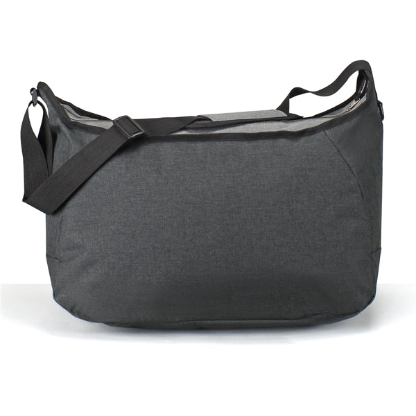 Heathered 300D Poly Travel Bag - Item #Q6601 - Grey-Charcoal (Heather)