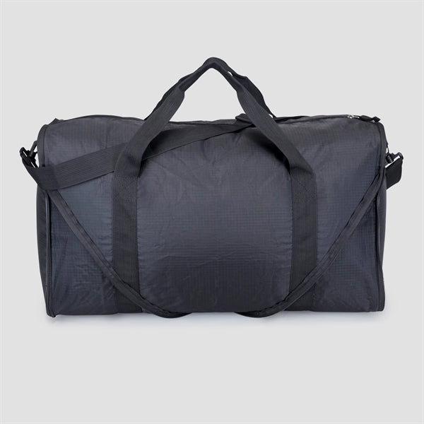 Foldable Ripstop Nylon 20" Duffel Bag, Folds to 9" - Item #Q6603