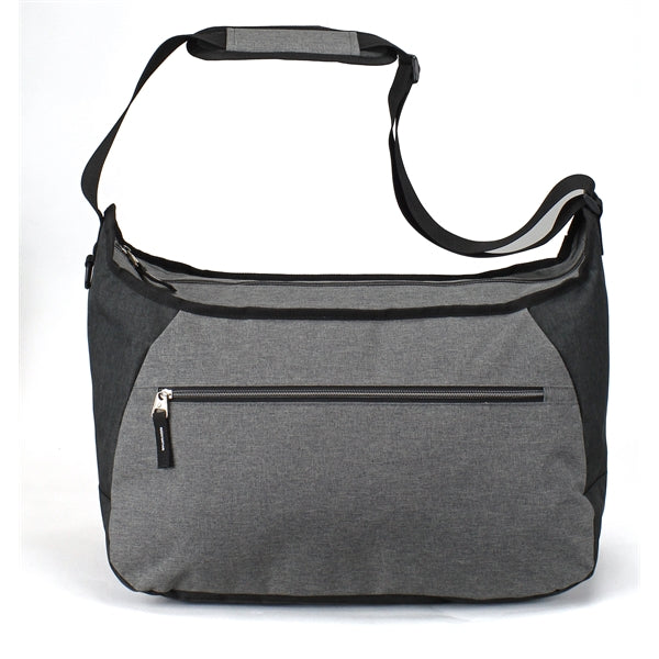 Heathered 300D Poly Travel Bag - Item #Q6601