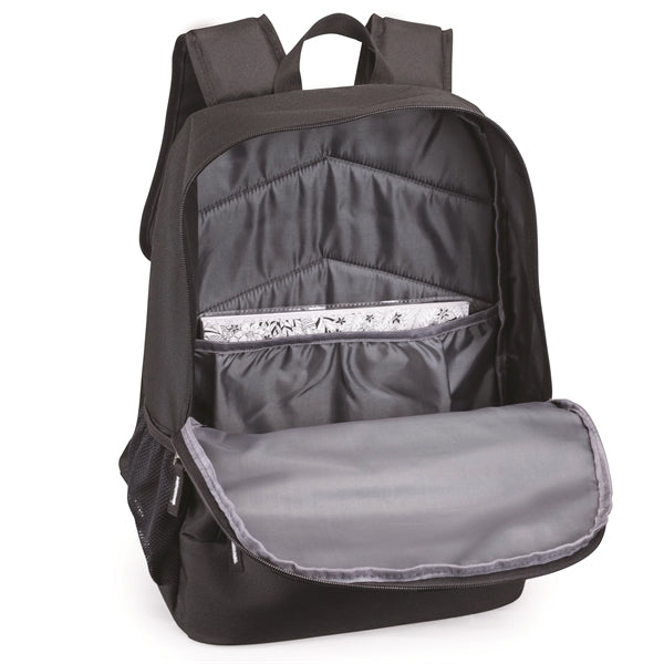 600D Poly Travel Computer Backpack with Padded Back Panel - Item #Q2218