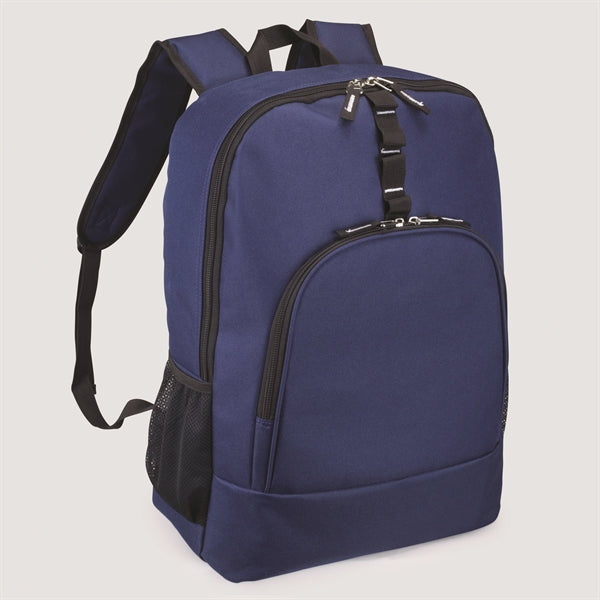 600D Poly Travel Computer Backpack with Padded Back Panel - Item #Q2218