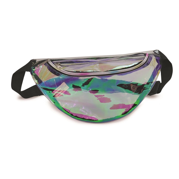 Clear Holographic Vinyl Fanny Pack - Item #Q1106