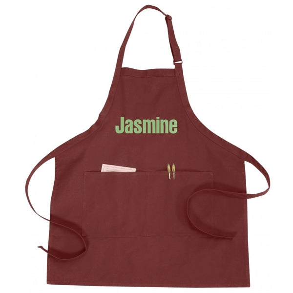Adjustable Full-Body Poly-Cotton Apron 7 oz, 20" x 24" - Item #1050