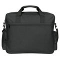 Deluxe Briefcase with Two Side Pockets - Item #5018 - Black