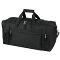 Deluxe 600D Poly Duffel Bag 21" - Item #5020 - Black
