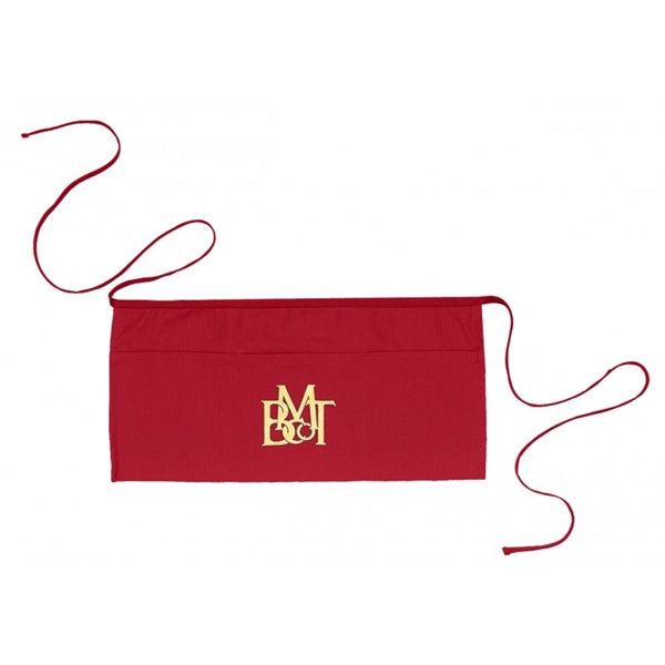 Poly-Cotton Waist Apron 7 oz - Item #1600 - Red