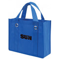 Non-Woven Tote Bag with Fabric-Covered Bottom 13" - Item #4914 - Royal