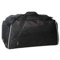 Deluxe Ripstop Poly Duffel Bag with Shoe Storage 23.5" - Item #5499 - Black