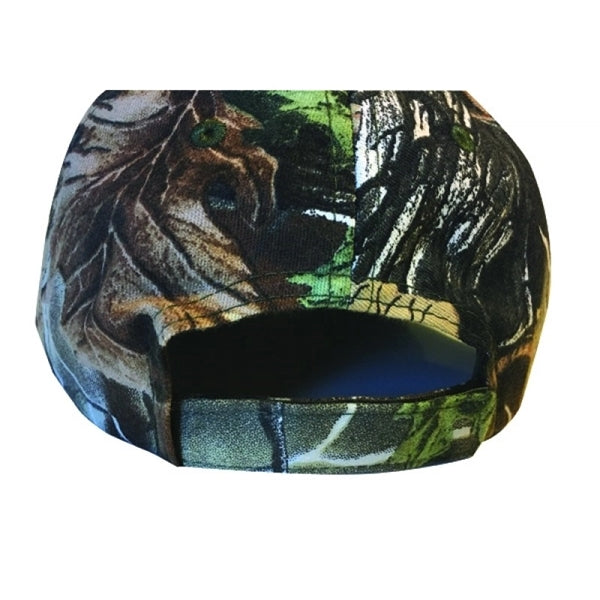 Low Crown Constructed 5-Panel Superflauge Camo Twill Cap - Item #C2428