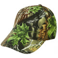 Low Crown Constructed 5-Panel Superflauge Camo Twill Cap - Item #C2428 - Superflauge Camo