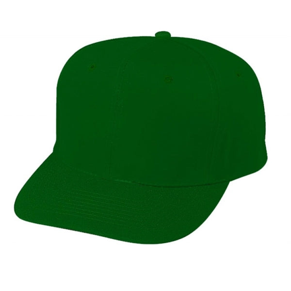 Pro Style Constructed 6-Panel Cotton Twill Snapback Cap - Item #C1501 - Green