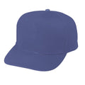 Pro Style Constructed 6-Panel Cotton Twill Snapback Cap - Item #C1501 - Royal Blue