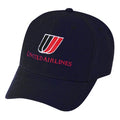 Low Crown Structured 6-Panel Heavy Brushed Cotton Cap, Hook & Loop - Item #C1305 - Black