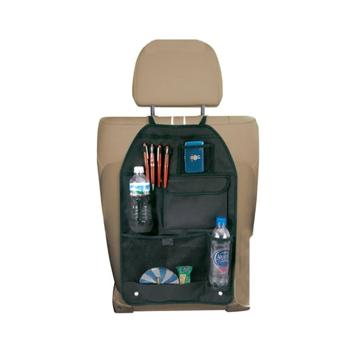 600D Poly Back Seat Car Organizer - Item #610 - Black