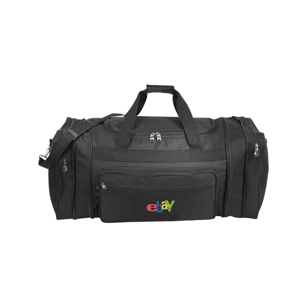 Deluxe Expandable 600D Poly Travel Bag 30" - Item #5550 - Black