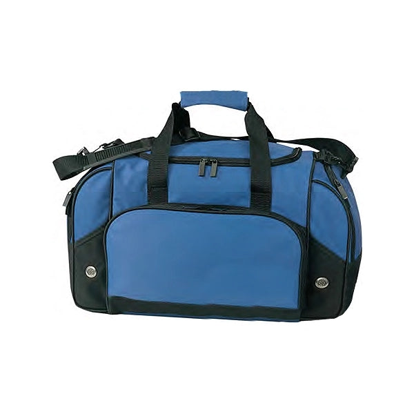 Deluxe 600D Poly Duffel Bag 20" - Item #5519 - Royal-Black