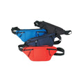 600D Poly Four-Zipper Fanny Pack - Item #448 - Royal