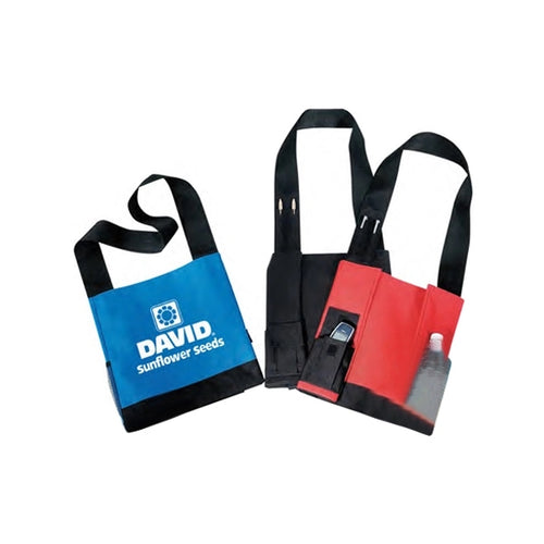 600D Poly Tote Bag with Shoulder Strap - Item #4205 - Royal-Black