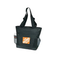600D Poly Zippered Tote Bag 15" - Item #4316 - Black