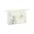 Clear Vinyl Cosmetic Tote - Item #372 - Clear-White