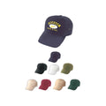 Low Crown Unstructured Washed Cotton Sandwich Bill Polo Cap - Item #C1203 - Navy