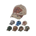 Low Crown Constructed 5-Panel Cotton Twill Camo Cap - Item #C1809 - Camouflage
