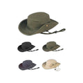 Fitted Cotton Twill Hunting Gambler Bucket Hat - Item #C2004 - Black