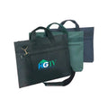 600D Poly Zippered Document Bag 18" - Item #28 - Black