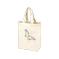 Natural 13 oz Cotton Canvas Easy-Carry Tote Bag 16.5" - Item #4338 - Natural