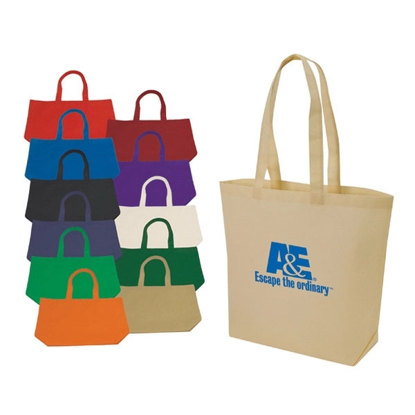 Non-Woven Tote Bag 18.75" - Item #4184 - Royal Blue
