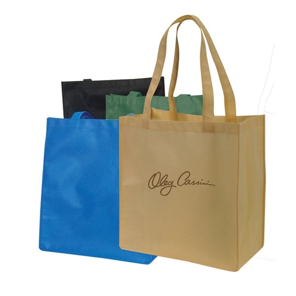 Non-Woven 100gsm Tote Bag 15" - Item #4186 - Royal