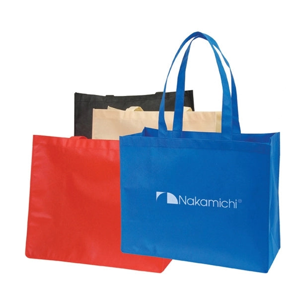 Non-Woven 100gsm Tote Bag 18" - Item #4189 - Black