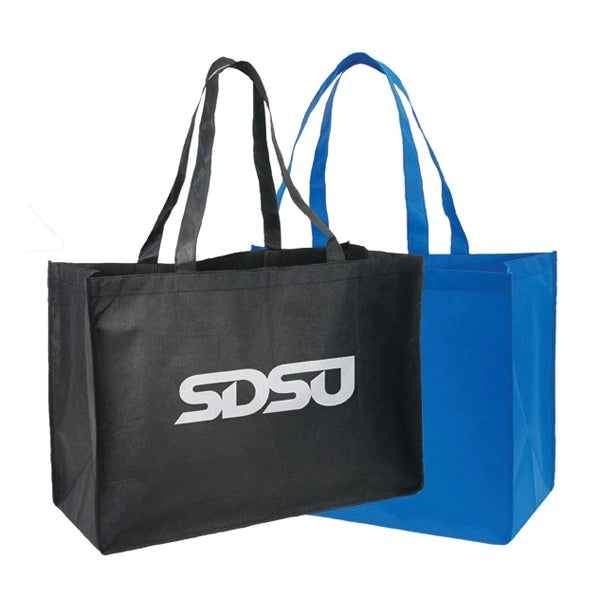 Non-Woven 100gsm Tote Bag 22" Wide - Item #4190 - Black