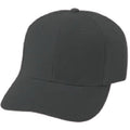 Low Crown Constructed Light Brushed Cotton Snapback Cap - Item #C1301-003 - Black
